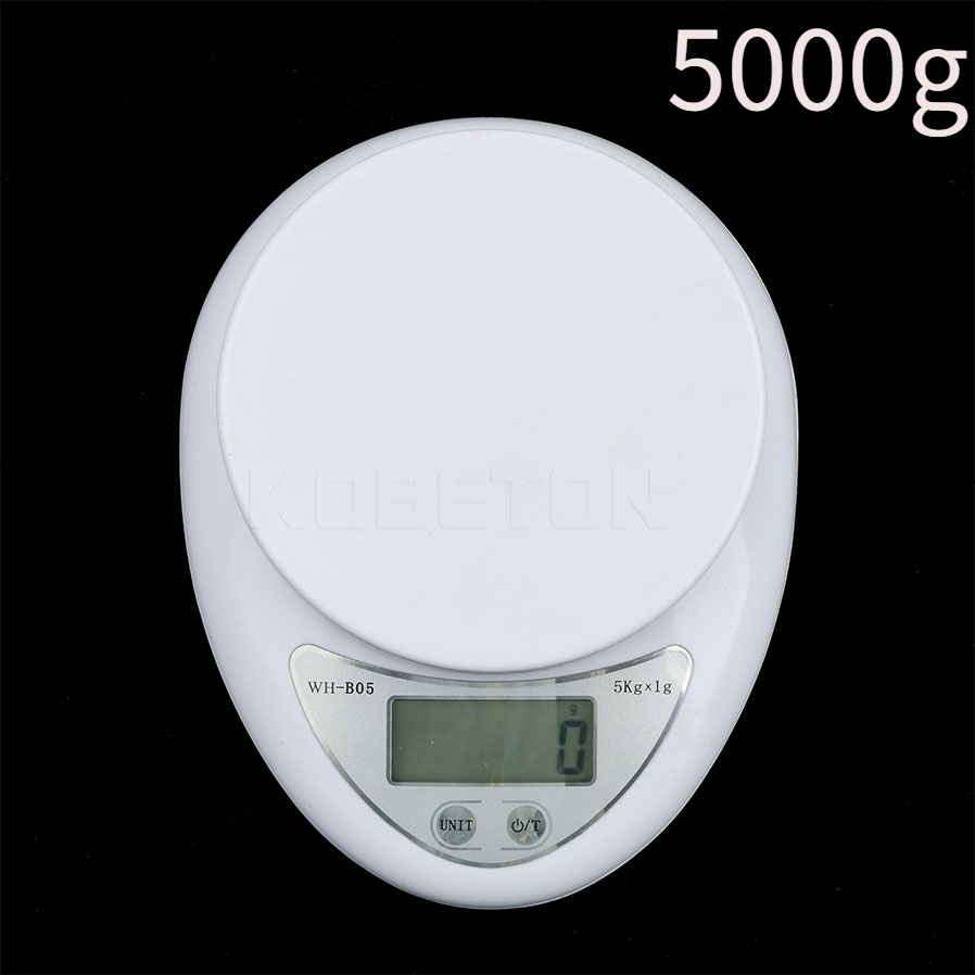 Candle Wax Scale - 5kg/1g LED Electronic Scales Food Coffee