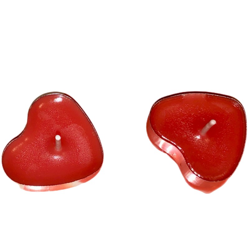 100 Sets Heart shaped Empty Al - Candle Containers review and price