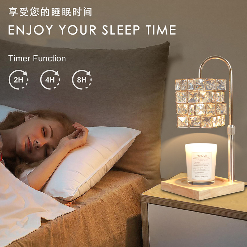 Retro candle lamp with telesco - Wax Melts review and price