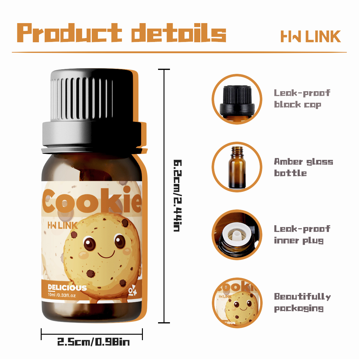 10ml Cookie Fragrance Oils For - Silk Candle review and price