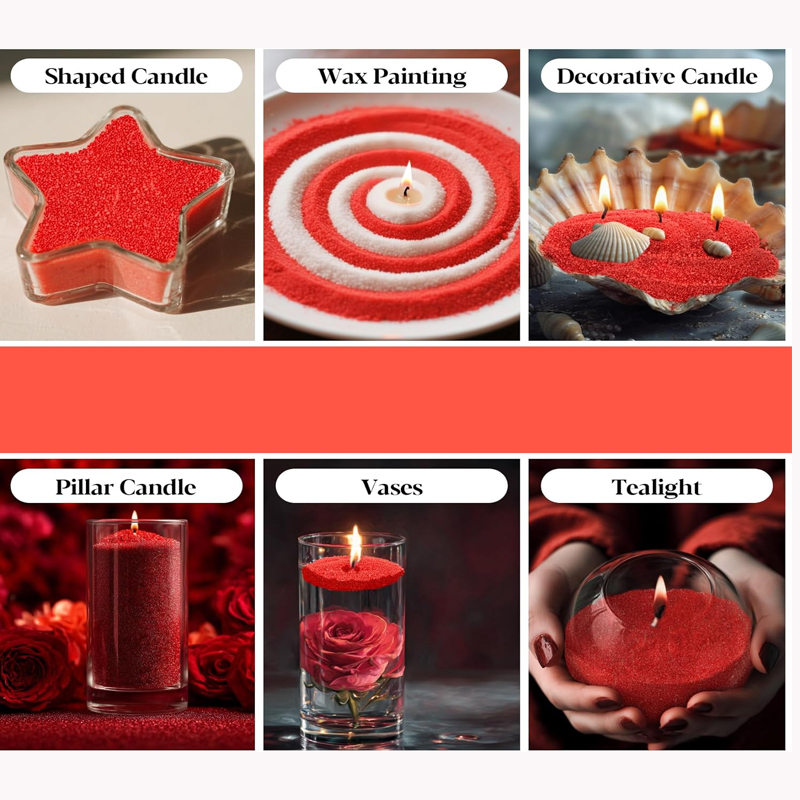 100G Green White Red Sand Pear - Candle Making Kit review and price