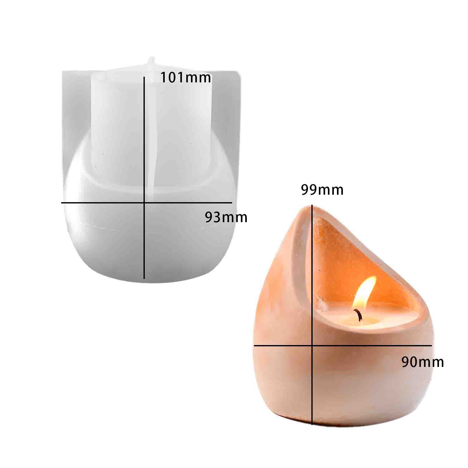 DIY epoxy resin mold water dro - Candle Containers review and price