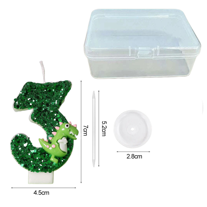 Cartoon Dinosaur Digital Birth - Paraffin Wax review and price
