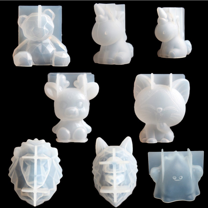Transparent Unicorn Silicone E - Candle Molds review and price