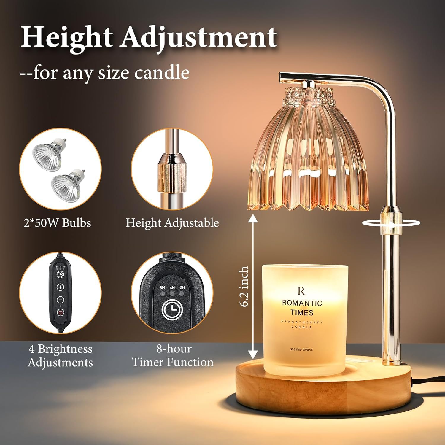 Adjustable Height Aromatherapy - Wax Melts review and price