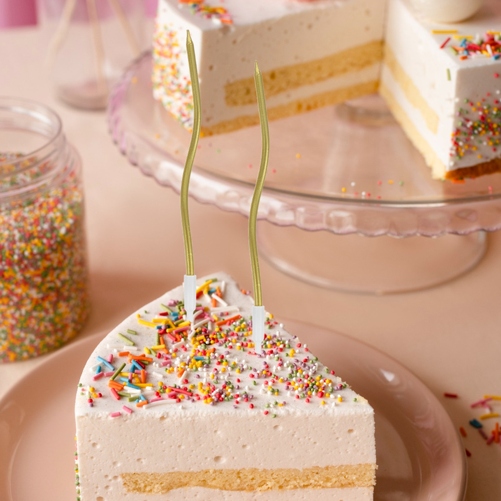 72Pcs Spiral Birthday Candles  - Paraffin Wax review and price