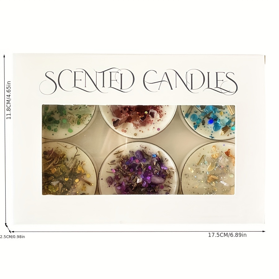 Set of 6 Scented Candles Fragr - Candle Fragrance review and price
