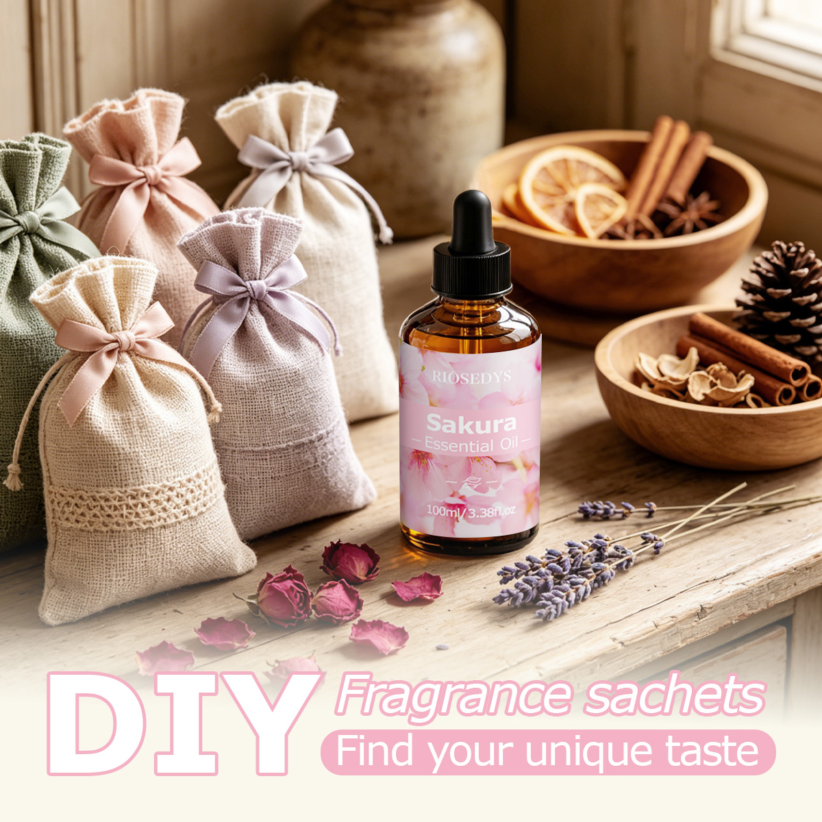 SAKURA Essential Oil, Fresh Fl - Candle Fragrance review and price
