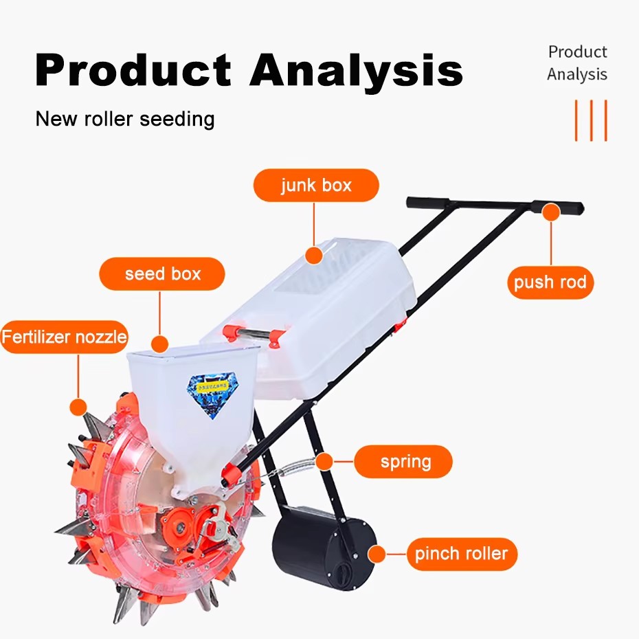 Hand Push Corn Peanut Planter  - Soy Wax review and price