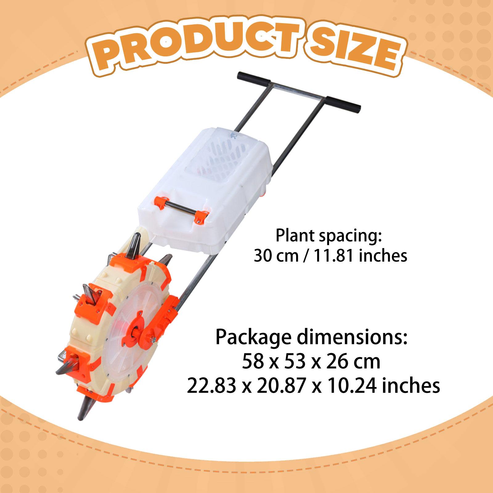 Hand Push Seeder Fertilizer, C - Soy Wax review and price
