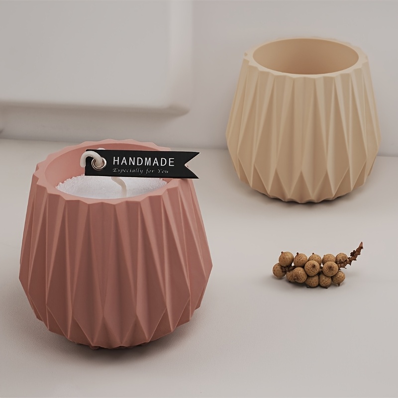 Cut Surface Candle Cup Silicon - Candle Containers review and price