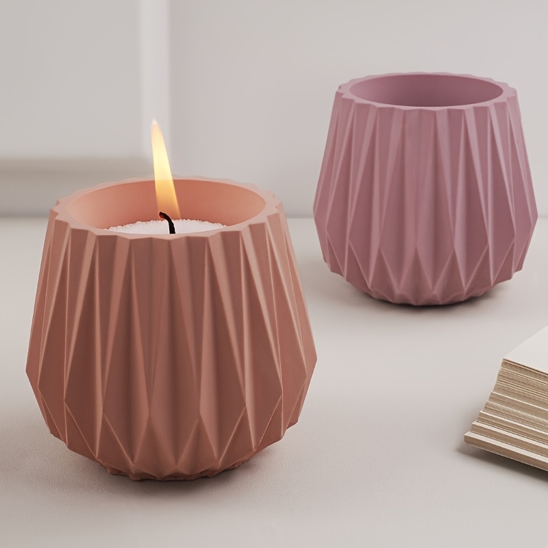 Cut Surface Candle Cup Silicon - Candle Containers review and price