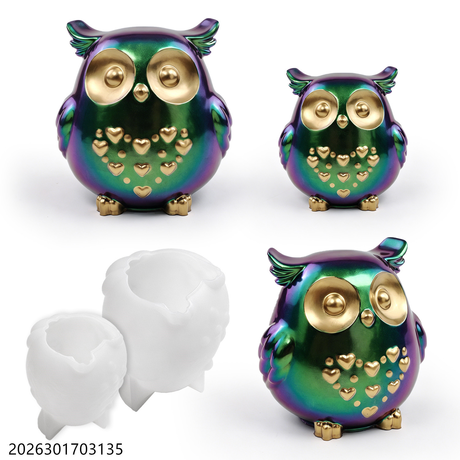 Owl Silicone Mold 3D Bird Shap - Candle Making Kit review and price