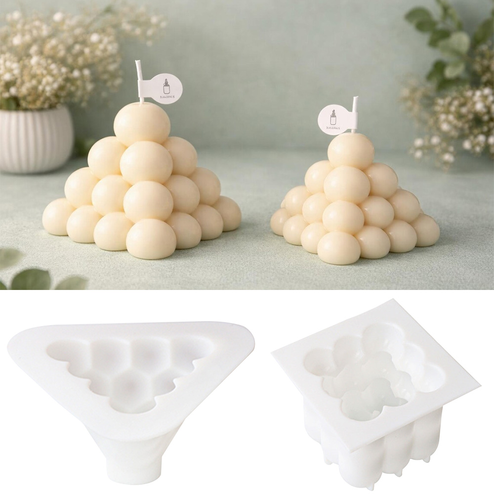 3D Bubble Cube Silicone Candle - Candle Making Kit review and price