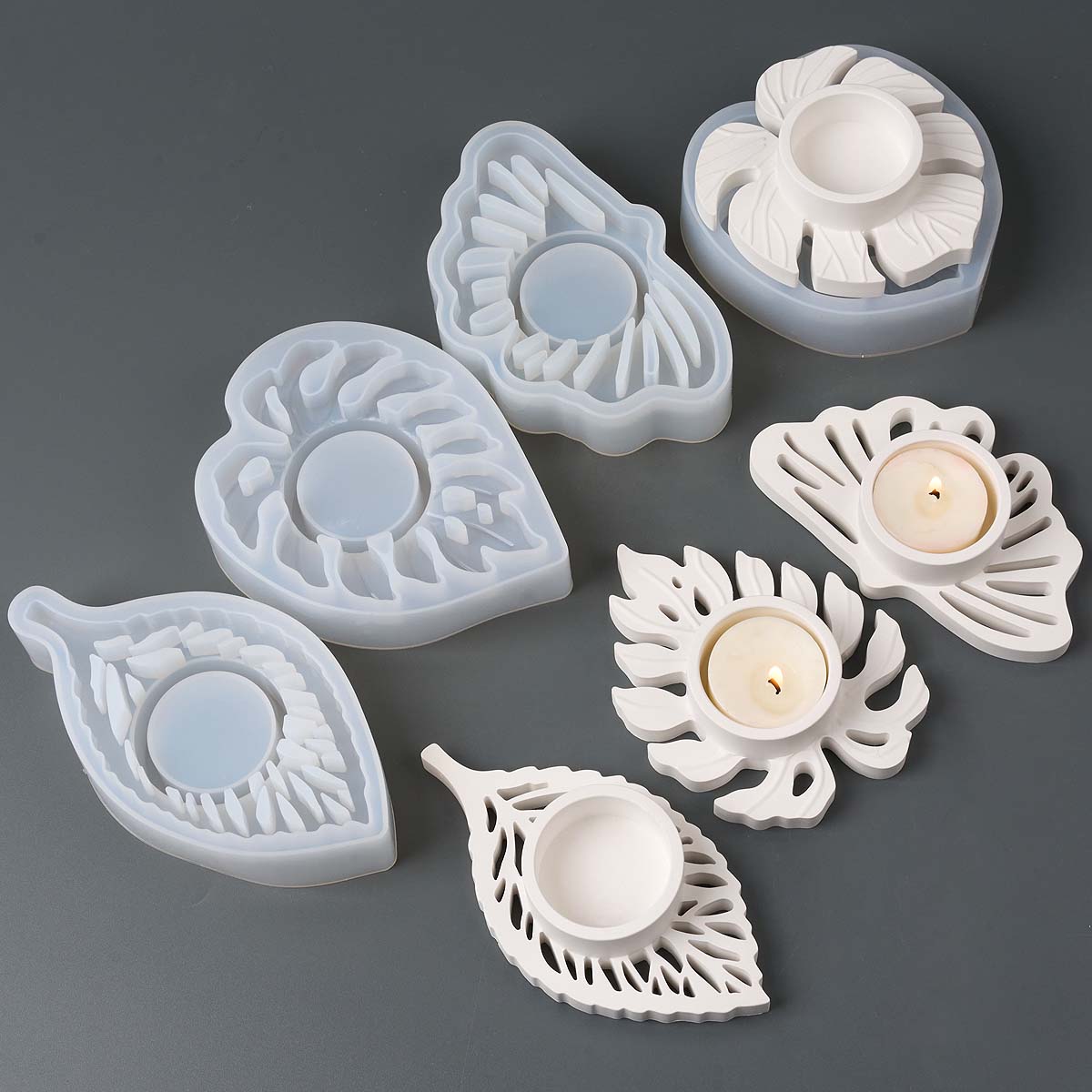 Leaves Candlestick Silicone Mo - Candle Lighter review and price